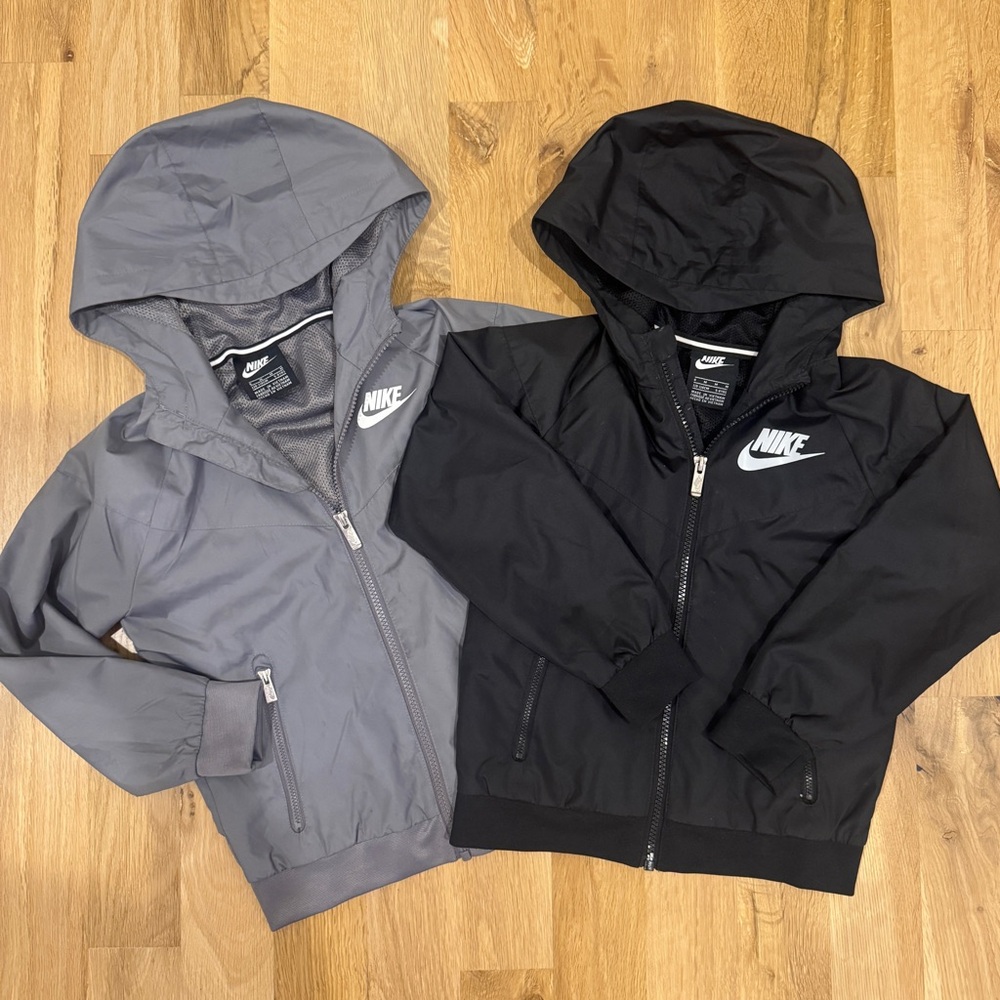 Nike Wind Breaker Bundle • Size 5/6 • EUC • Zip Closure